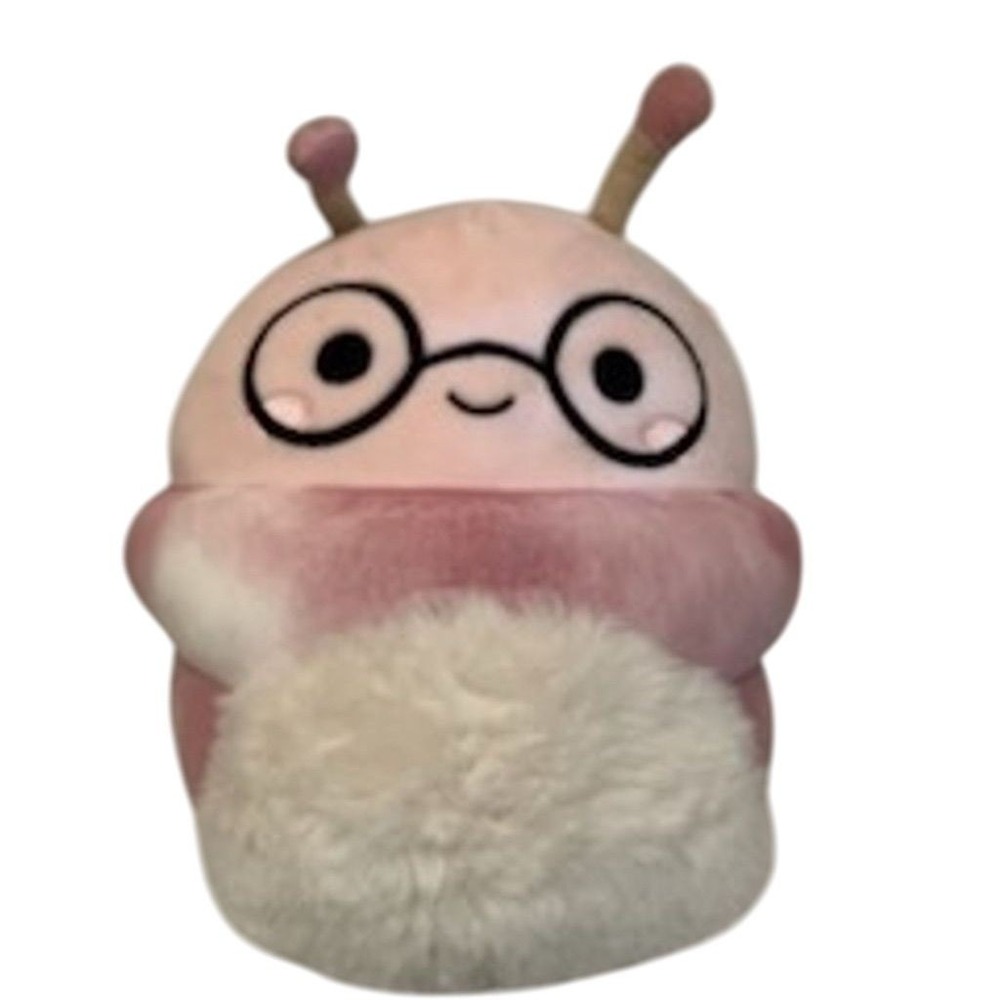 Kellytoy Squishmallow 8" Christian bookworm Caterpillar Plush Toy stuffed - Picture 1 of 11